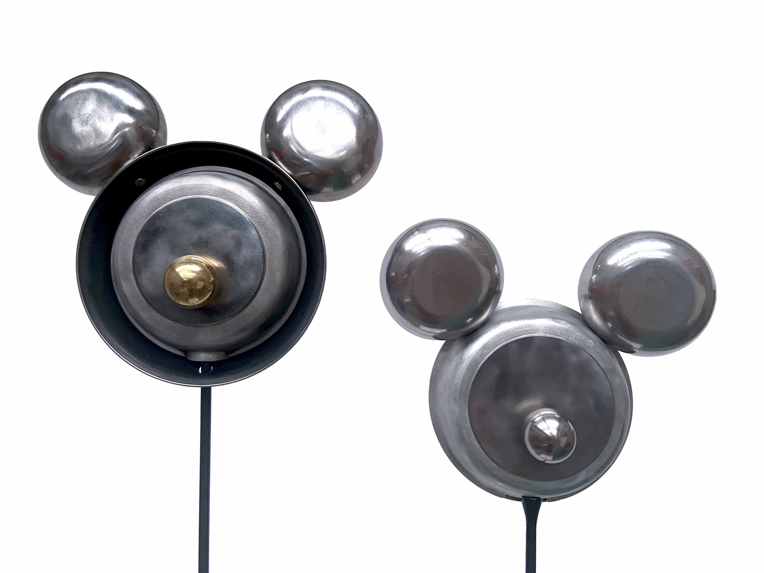 dues cares de mickey feta amb paellaen